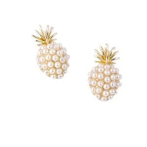 Pineapple Pearl Earrings